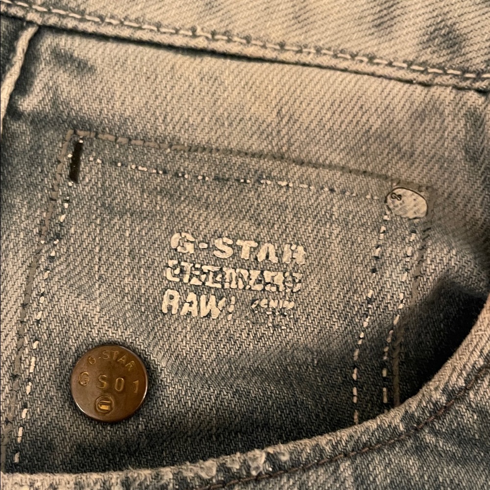 G-Star Women’s  Faded Blue Arch  Jeans - Picture 2 of 6